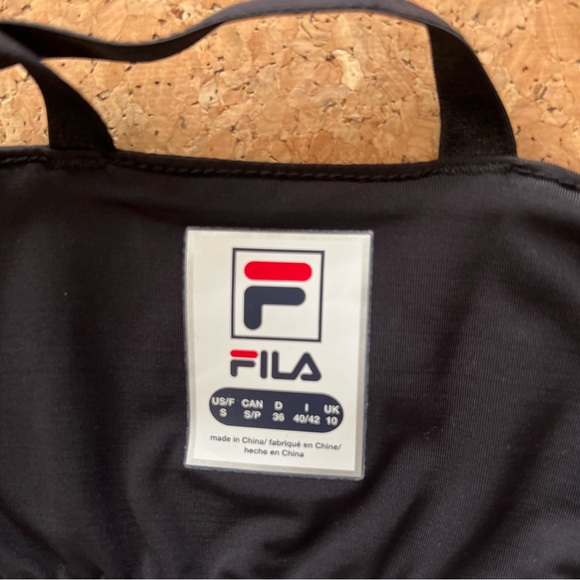 2022 Fila Women's Slice Dress Black Size:S, Excellent Condition. - Picture 5 of 10